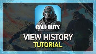 'Video thumbnail for How To View Game History in COD Mobile'