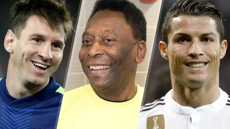 Read more about the article ‘Only a Messi-Ronaldo hybrid could match Pele says Tostao