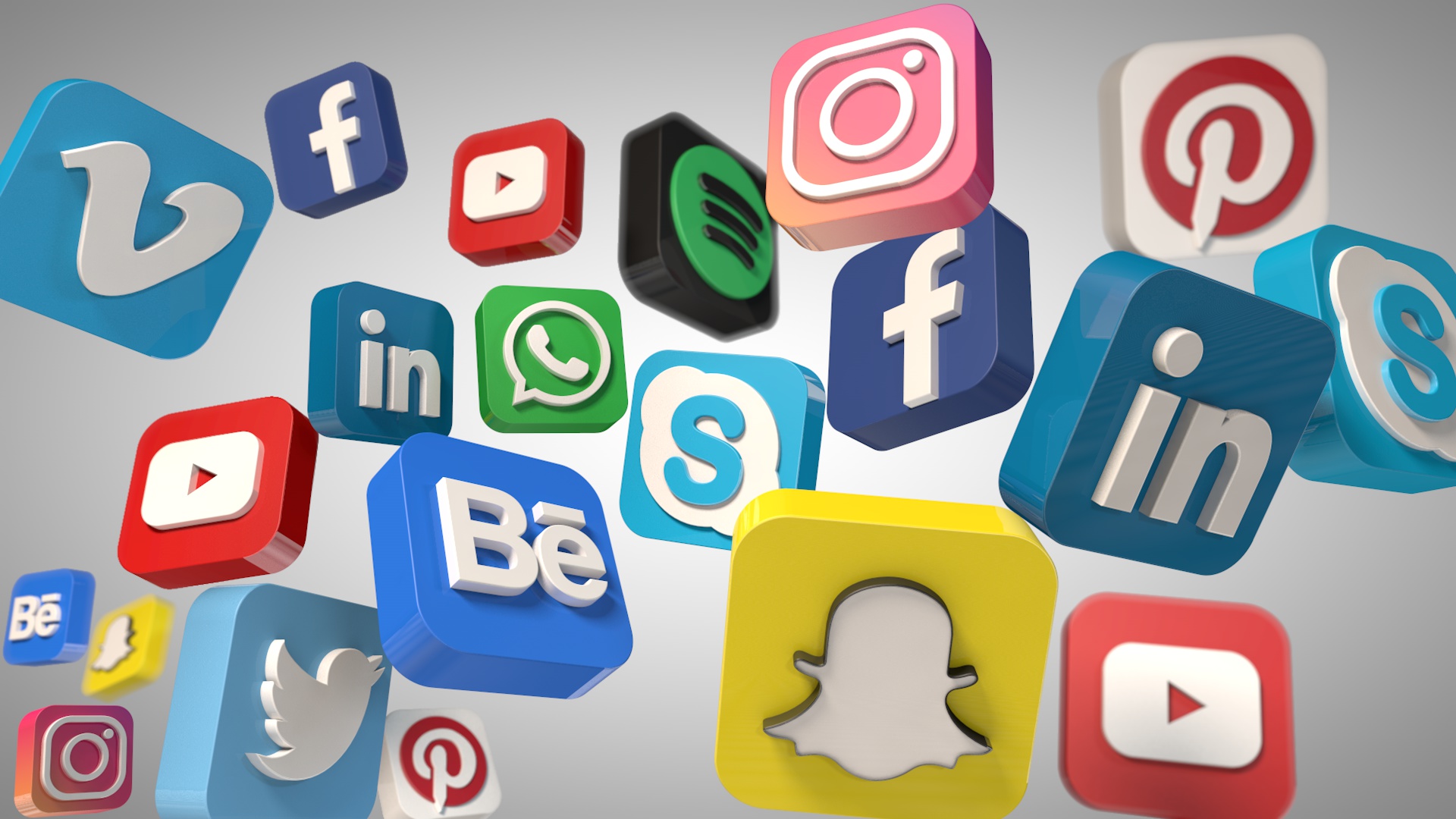 social media icons- top 10 social media apps 2021