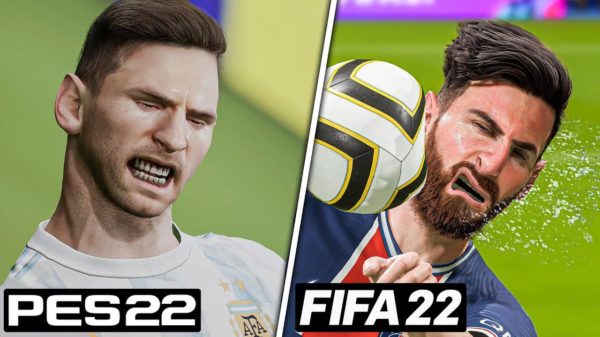 fifa 22 vs efootball 2022